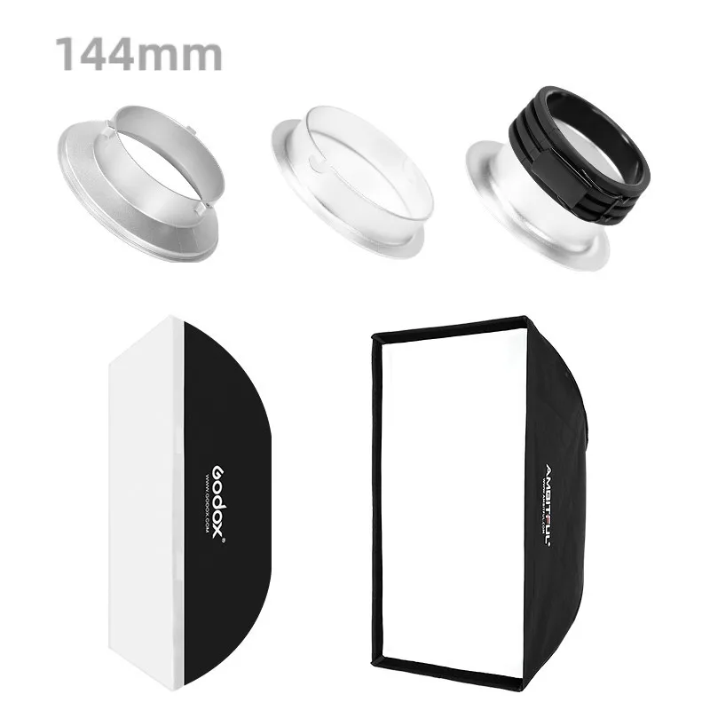 AMBITFUL 135mm 144mm 150mm Ring Adapter for Bowens Elinchrom