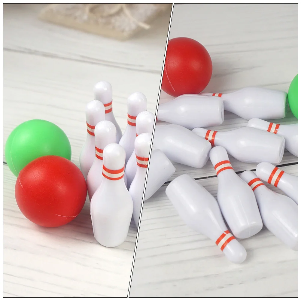 2 Sets Bowling Kids Bowling Set Children’s Childrens Toys Family Party Games for Boys Kids Children