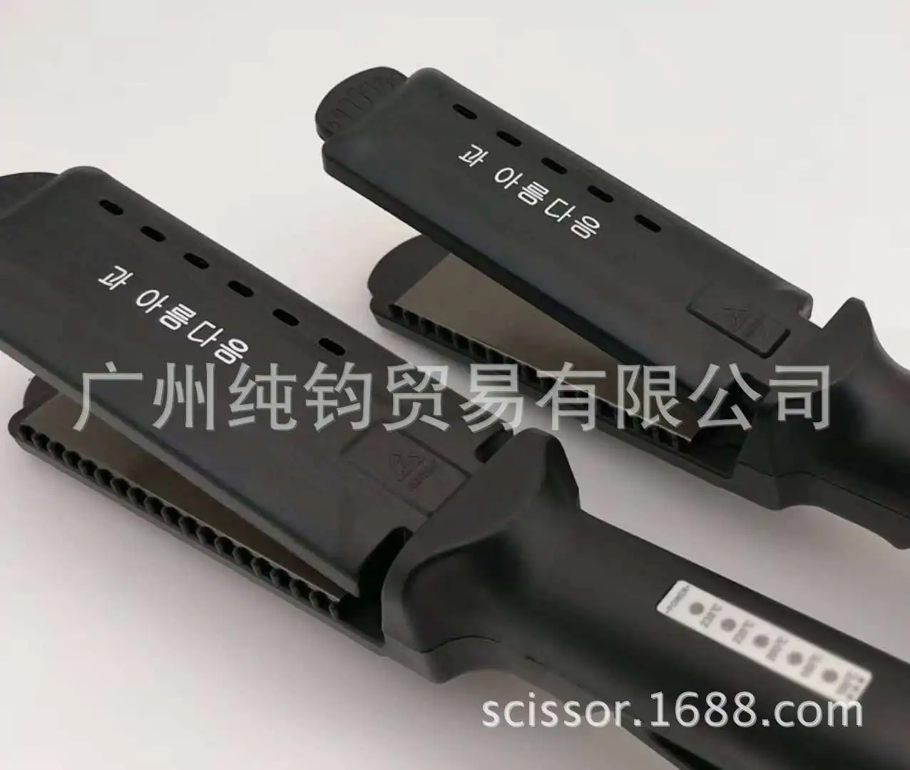 Ceramic Titanium Gold Straight Hair Comb Corn Board Special Use Salon Professional Hair Clipper Trade Expert Corn Board Cutting