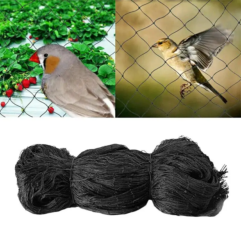 New Bird Net Anti Bird Catcher Netting Pond Net Rete Da Pesca Trappole Colture Albero Da Frutto Fiore Garden Mesh Animal Control Tool