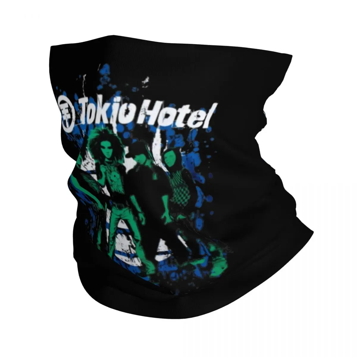 

Tokio Hotel Rock Bandana Neck Gaiter Printed Music Mask Scarf Multi-use Balaclava Outdoor Sports for Men Women Adult Winter