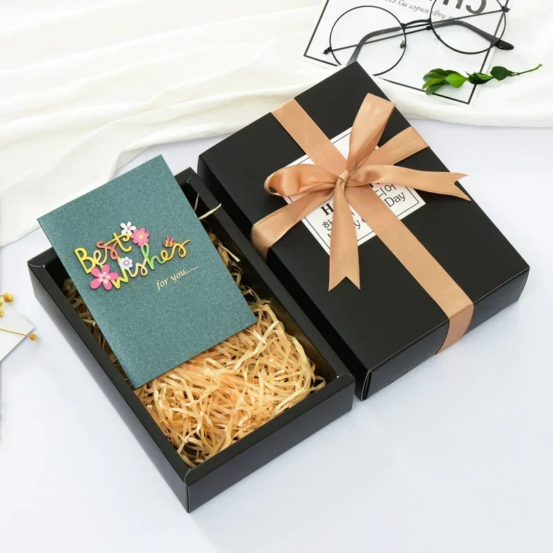 3D Post Card For Birthday Christmas Wedding Invitations Greeting Cards Handmade Flower Message Card Thank You Greeting
