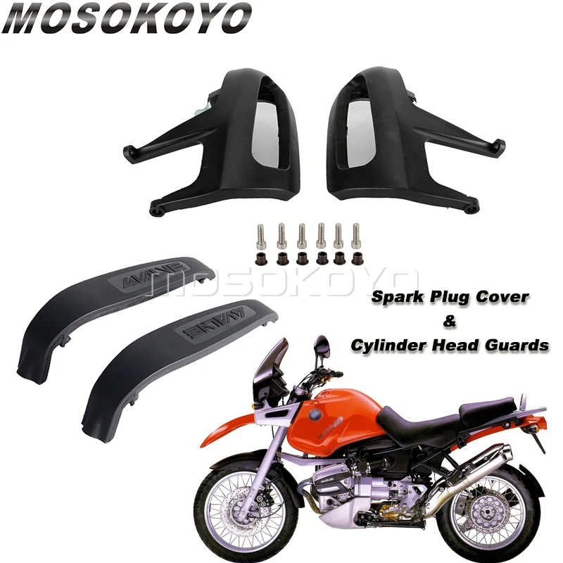 오토바이 엔진 실린더 가드 측면 커버, 충돌 방지, 싱글 점화 점화 플러그 커버, BMW R 1100 R1150 R850 GS R RS용 Best5 오토바이 엔진 실린더 가드 측면 커버, 충돌 방지, 싱글 점화 점화 플러그 커버, BMW R 1100 R1150 R850 GS R RS용 Best5
