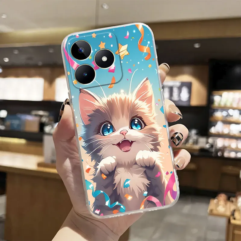 Marble Clear Shockproof Silicone Phone Case - Soft TPU Bumper