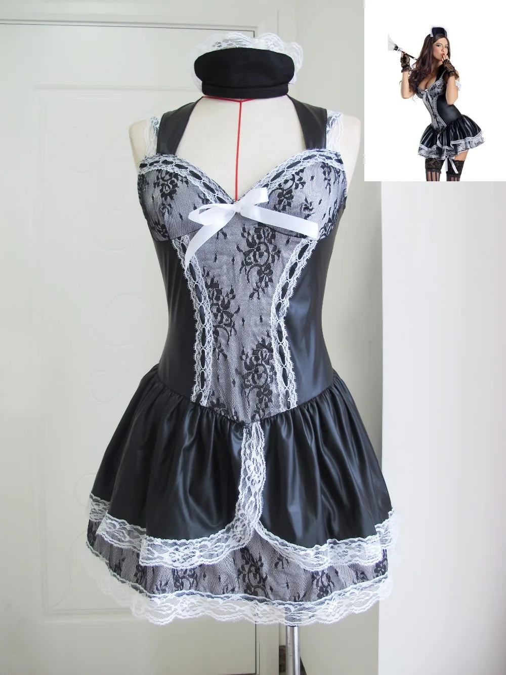 Halloween Costume for Women Adult Exotic French Maid Costume Sexy Cosplay Lingerie Role Play Costumes Maid Cosplay Sexy women lingerie women lingerie set women cosplay costume