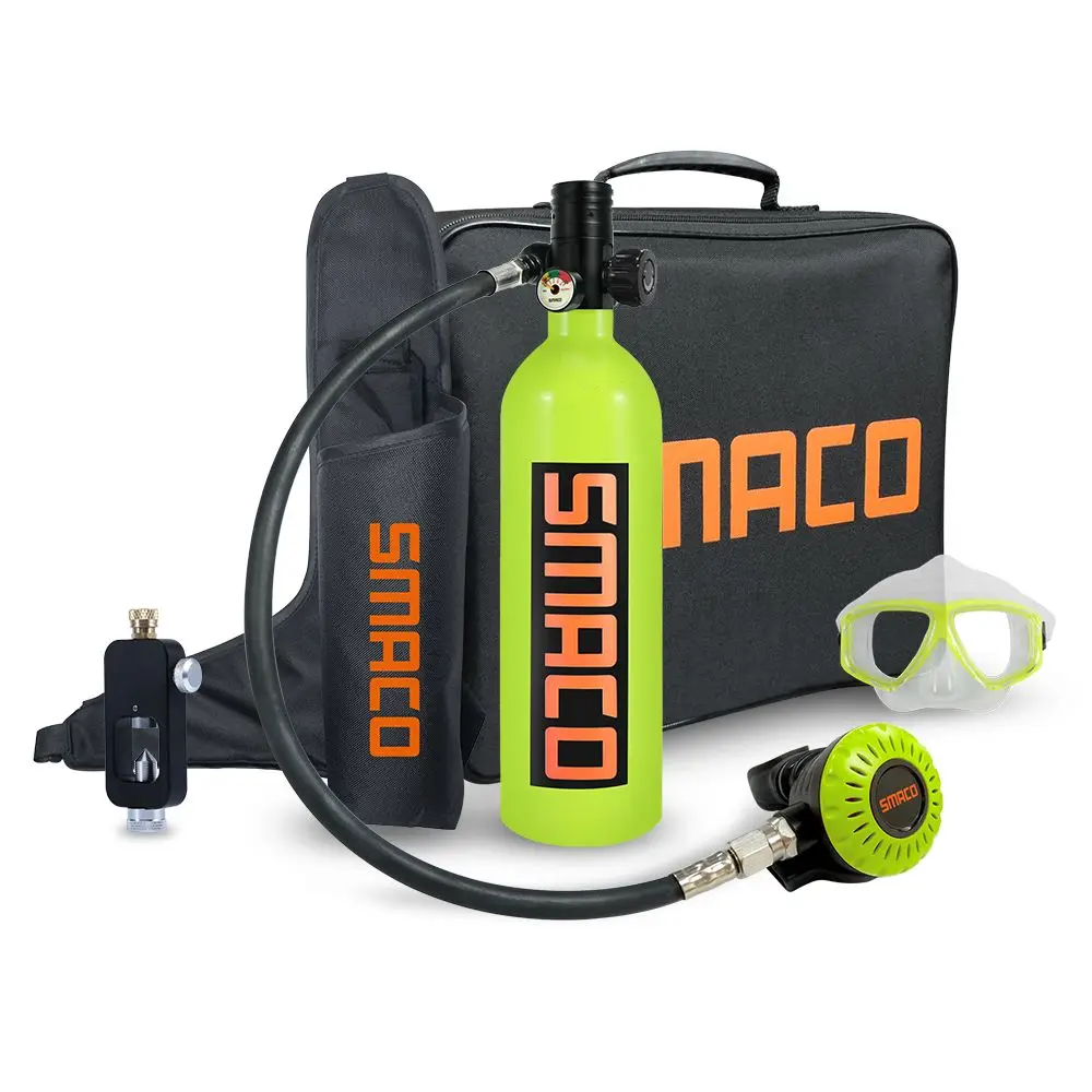 Smaco S400plus Mini Scuba Diving Tank Equipment Air Cylinder Oxygen