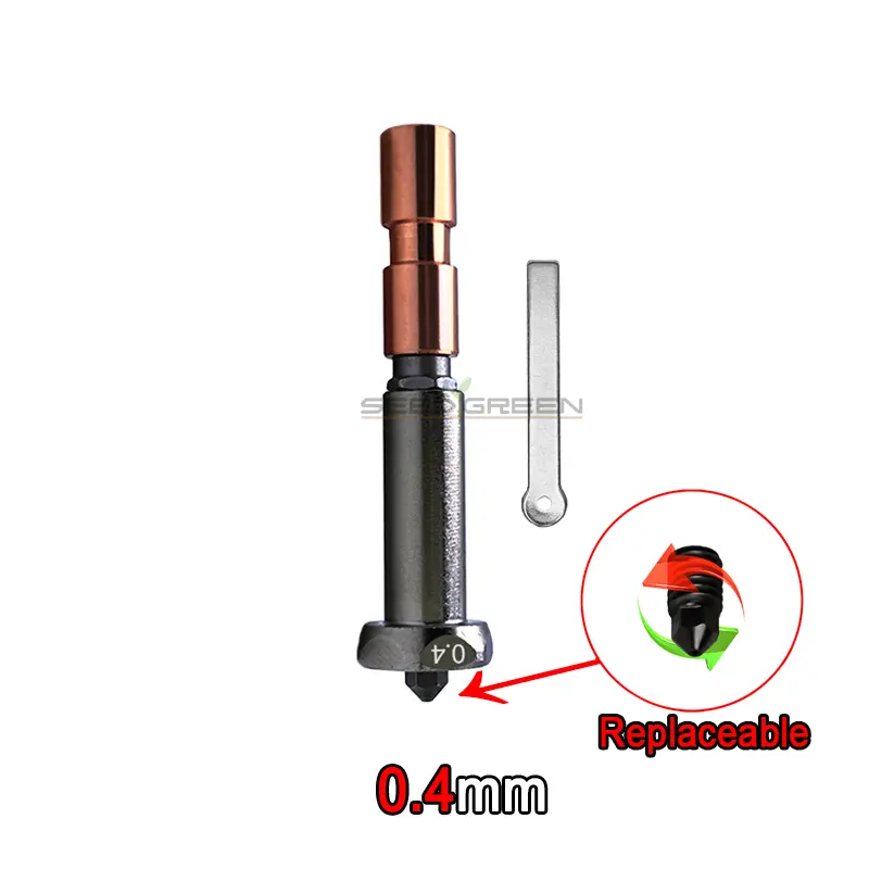 Newly Upgraded Nozzle For Anycubic Kobra 3 Max throat Kobra 3 Max Combo Nozzle 0.4mm 0.6mm 0.8mm Fast Heating image 16