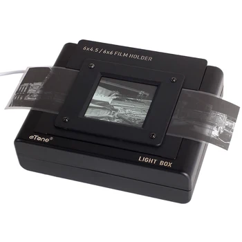 ETone Scanner per pellicole negative 35mm 135 Scansione di pellicole Accessori per fotografia Fotocamera 120 Visualizzatore di pellicole 4x5 Digitalizza Convertitore di copia