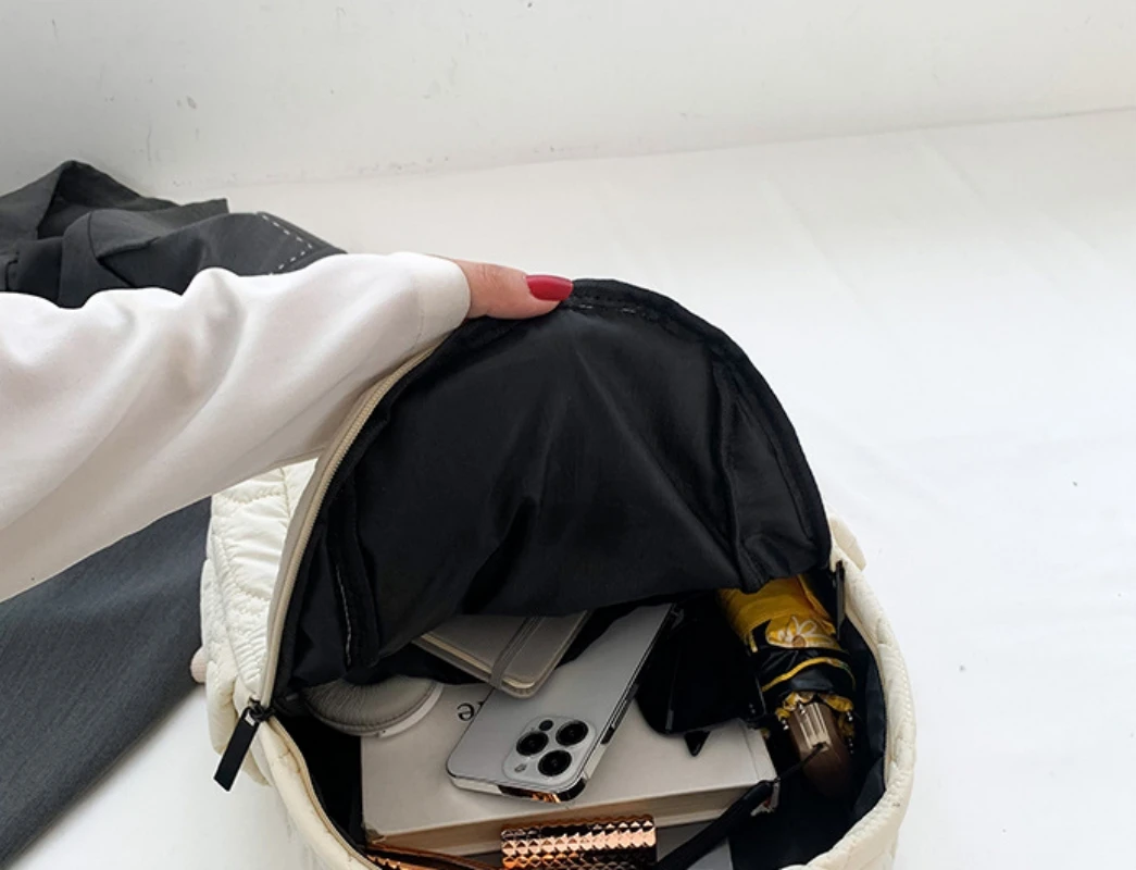 Personalized Canvas Backpack Small Fresh Backpack Women's Simple Casual Lightweight Waterproof Backpack Personalized Bag 4