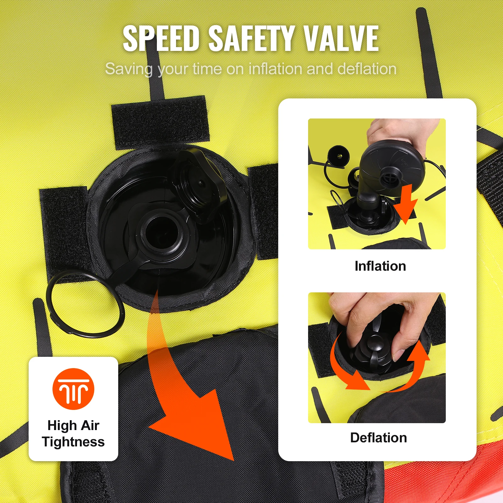 SucceBuy 63" Towable Tube 4