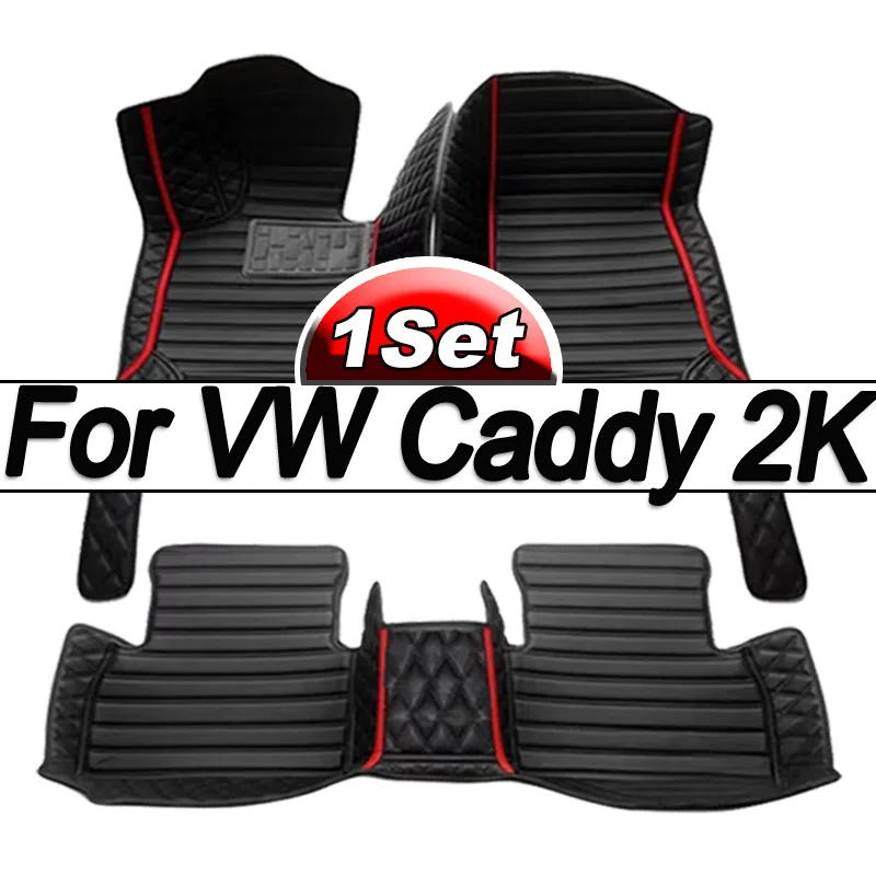 

Автомобильные Коврики Для VW Caddy 2K 2015 ~ 2019, водонепроницаемые аксессуары для авто, автомобильные напольные коврики, автомобильные аксессуары
