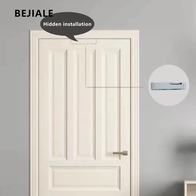 Invisible Door Spring Hydraulic Silent Door Closer Automatic Household Hidden Type