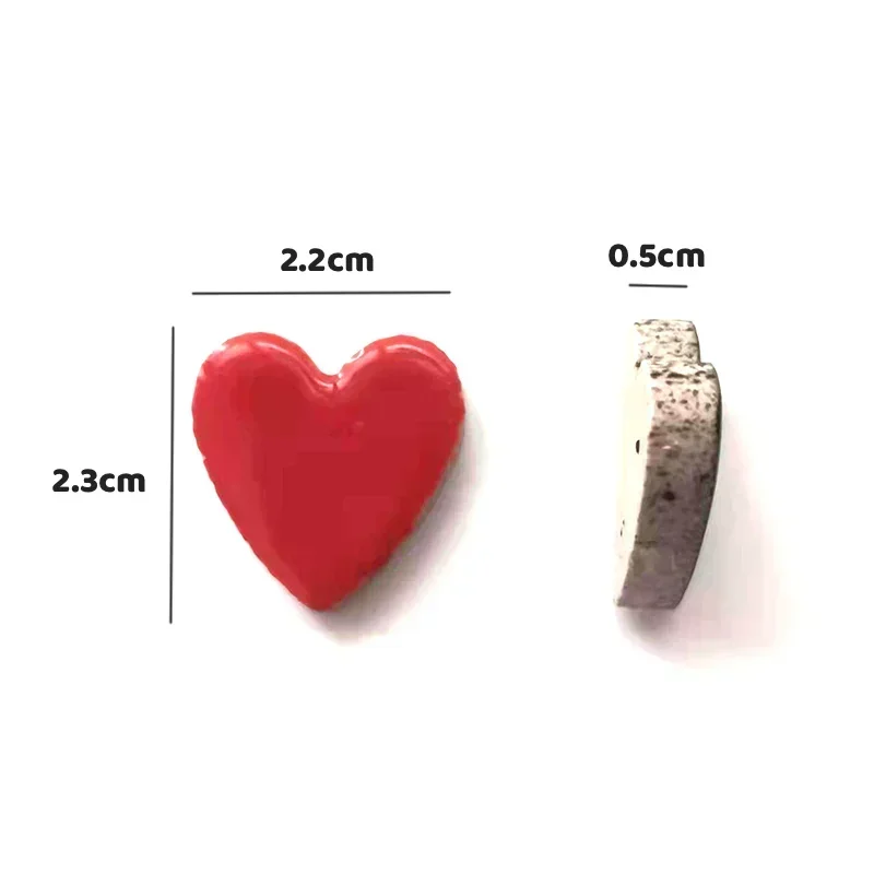 Heart-Shaped Porcelain Mosaic Tiles 3
