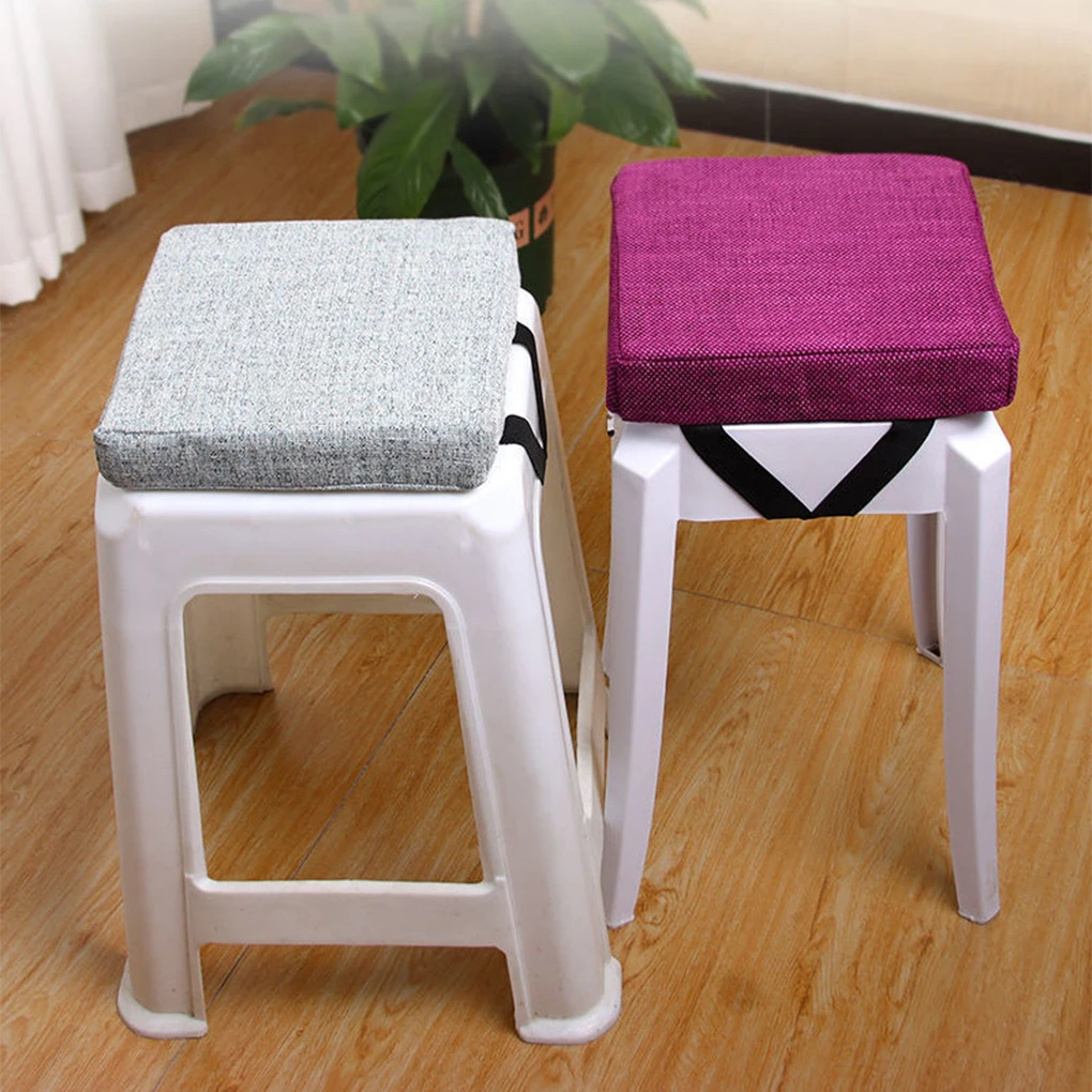 Washable Square Seat Cushions High-density Sponge Comfort cushion Easy To Clean Maintain Multiple Usage Chair Cushions Seat Pad 4