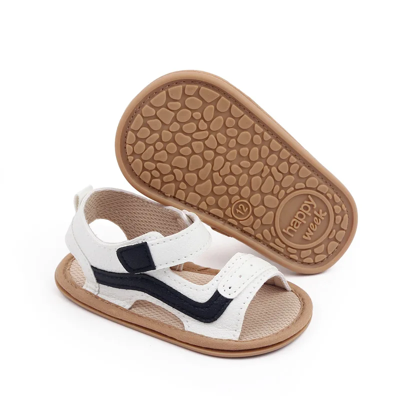 Baby Sandal Summer Toddler Boys Anti-slip Soft PU Casual First Walikng Shoes Outdoor Shoes