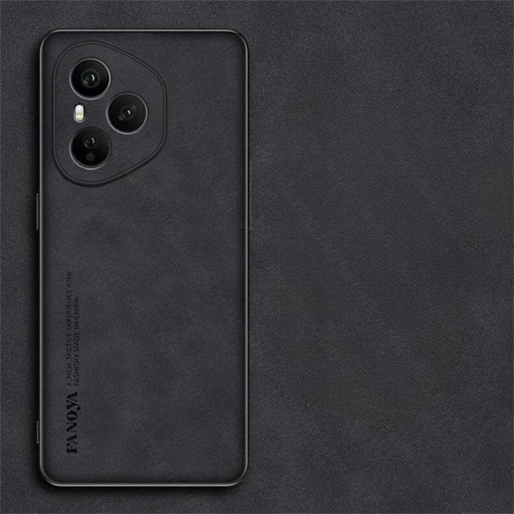 For Honor 400 Pro Sheepskin Matte Hard Back Case with Camera Protection and Shockproof Soft Frame Cover