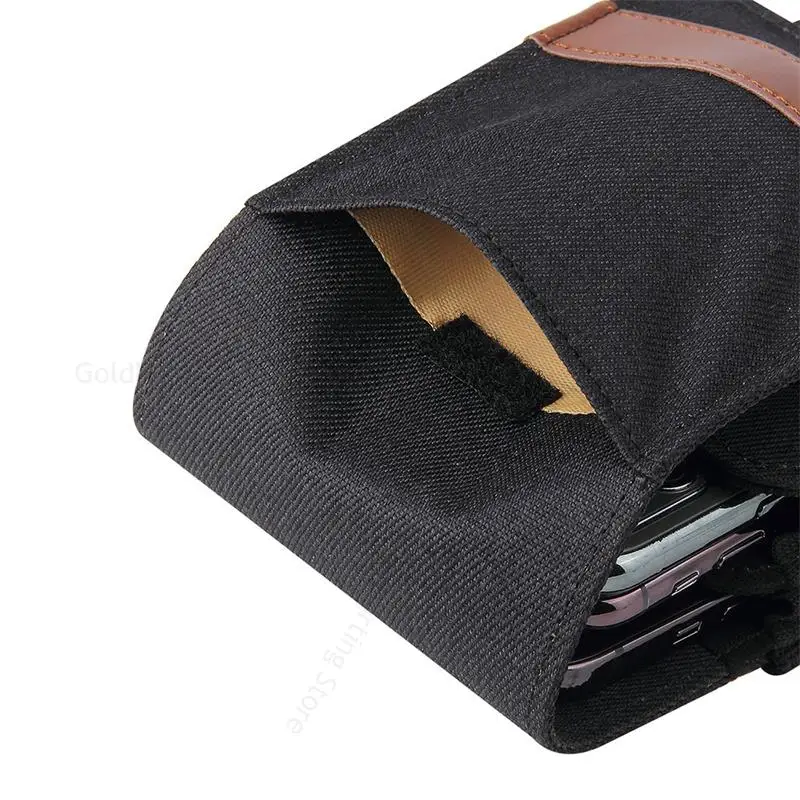 For OnePlus Nord N300 N20 5G Oxford Cloth Leather Phone Flip Pouch For Nord 2T CE 2 Lite N20 N200 N100 N10 Belt Waist Phone Bag