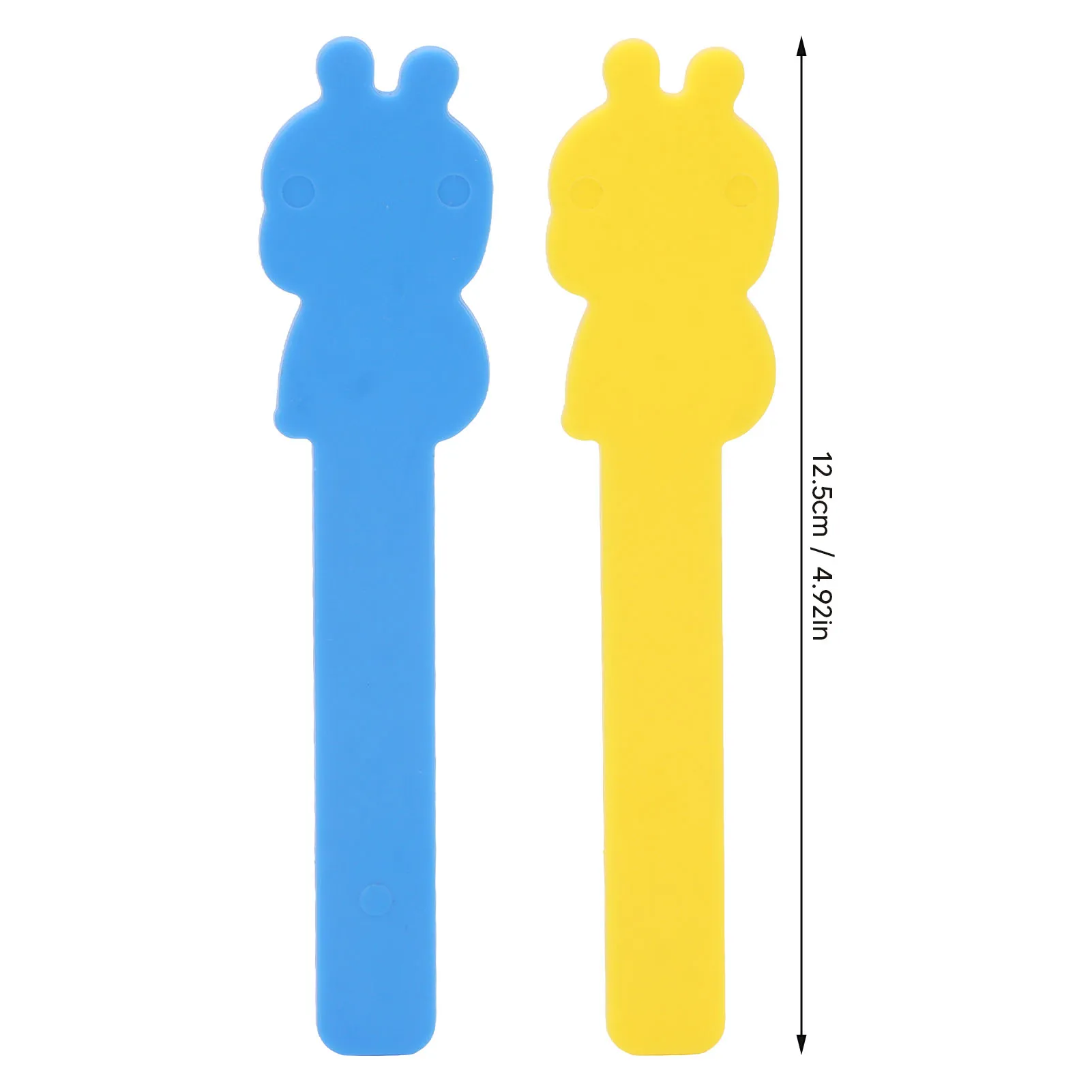 2pcs Tongue Depressors Mix Color Children Plastic Portable Tongue Muscle Trainer for Children 4