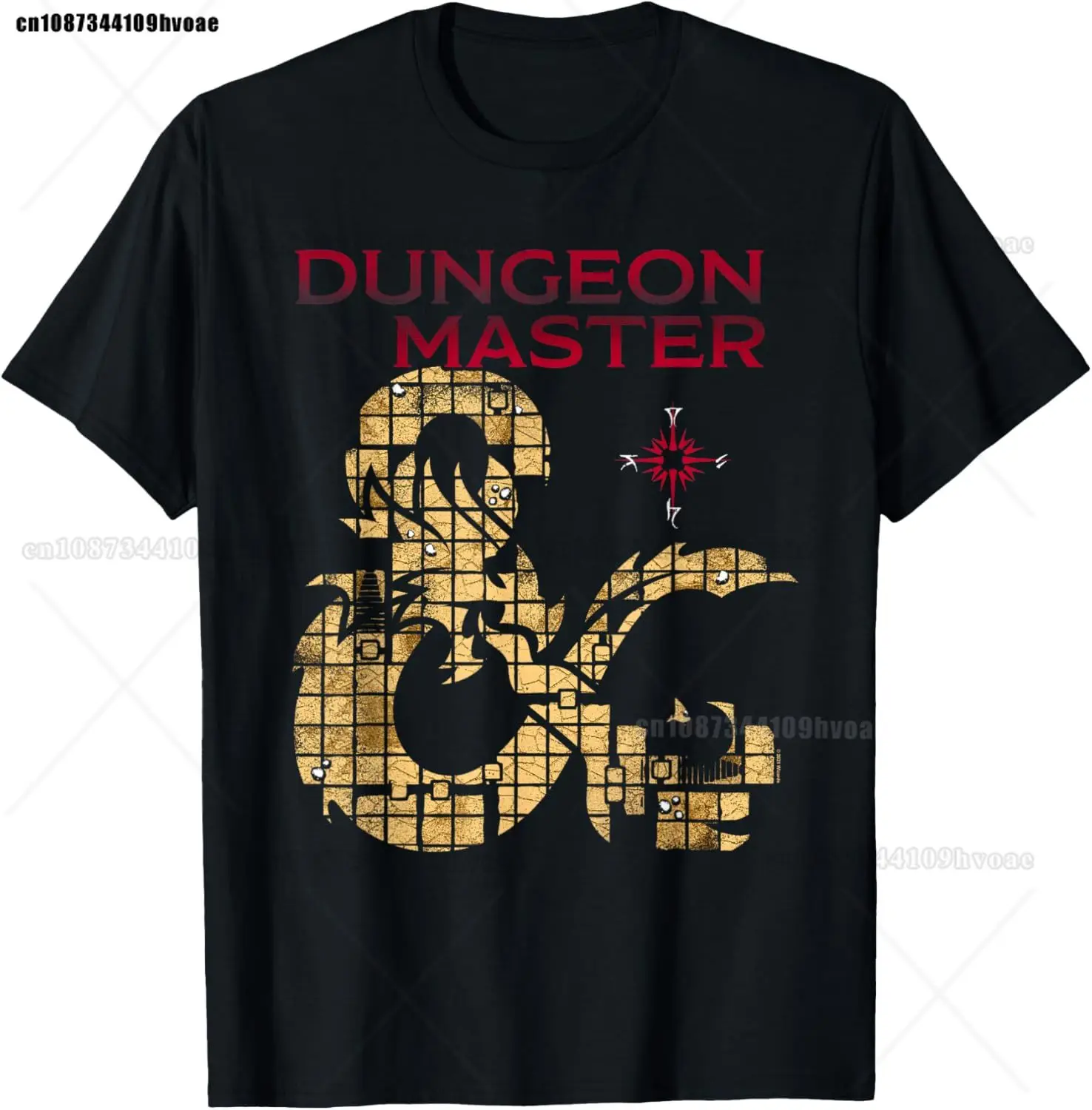 Retro Dungeon Tarot Karte Katze Würfel D20 T-Shirt für Konzentration Lustige Gamer Würfel Drachen T Shirts Sommer Streetwear Geschenke Männer – Detail 20
