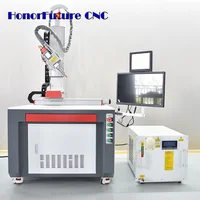 Platform Automatic Robot Laser Welding Machine Laser Welder 1Kw 2Kw 3Kw Small Footprint Stainless Steel Fiber Laser Welder 1