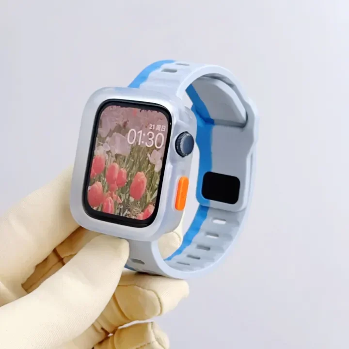 Premium Silicone Case and Strap Combo