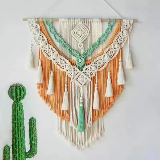 Boho Macrame Wall Tapestry 5