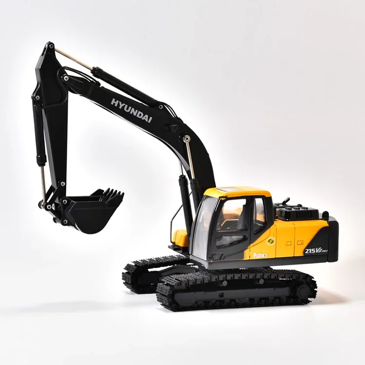 

Modern 215VSPro Excavator Alloy Model New Black Arm Original Factory Authentic Simulation Metal Pendant 1/40