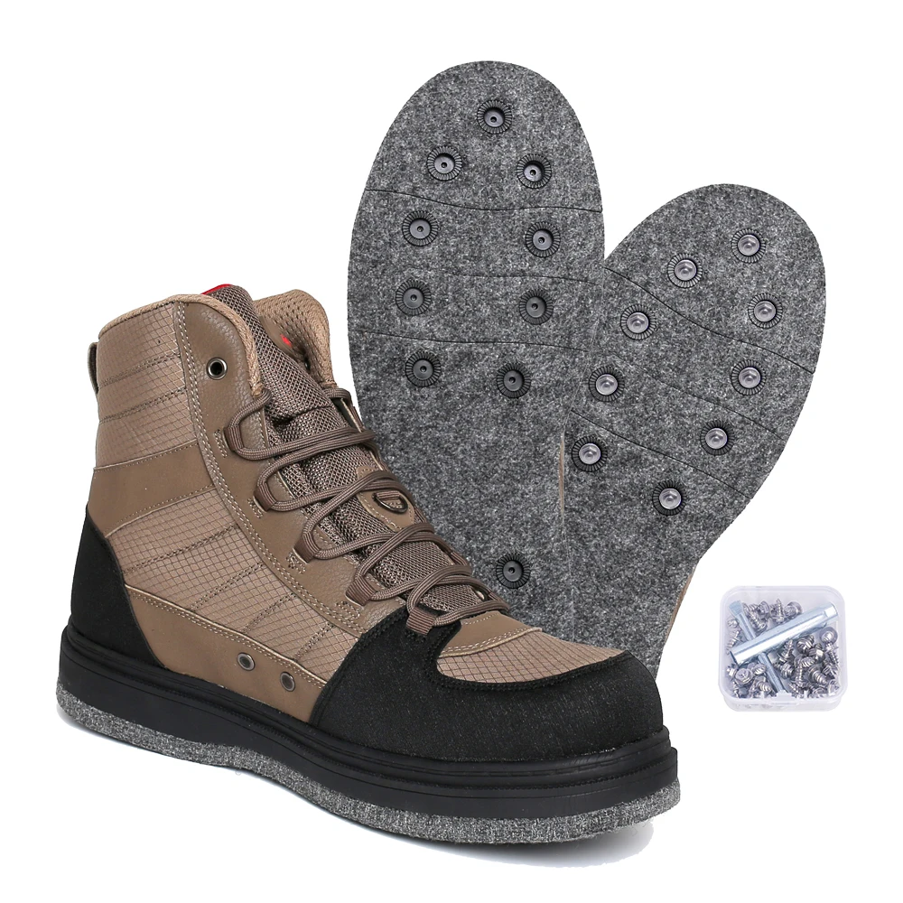 Feltro Scarpe Da Pesca Stivali Da Wading Da Pesca Da Uomo