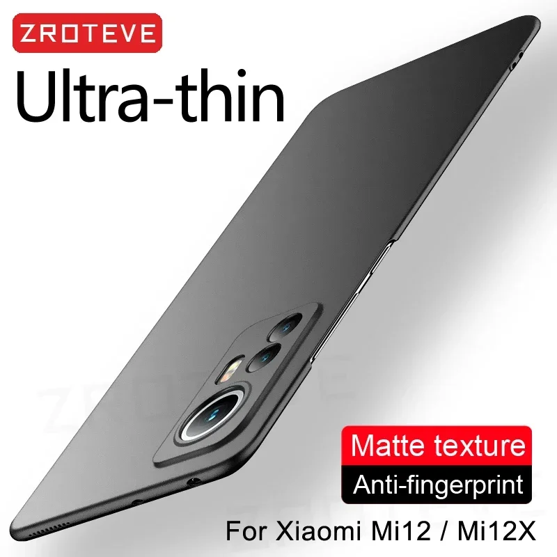 Slim Hard Matte Phone Case - ZROTEVE Collection