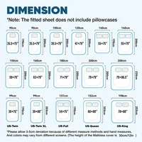 1pc Waterproof Mattress Protector Cover, Ultra-Soft Breathable Knitted Fitted Sheet for Bed, Bedroom Essentials 5