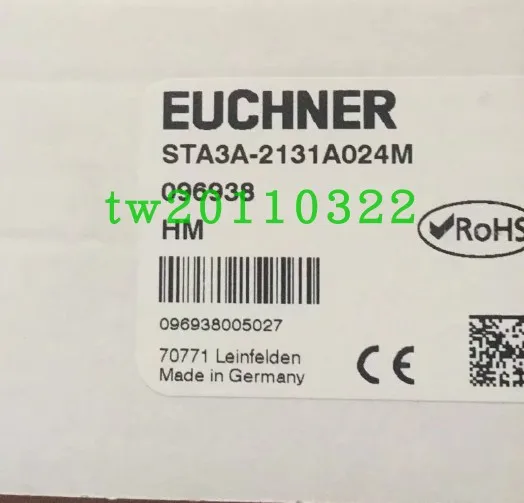 

[Genuine Guarantee] STA3A-2131A024M German EUCHNER Safety Door Switch