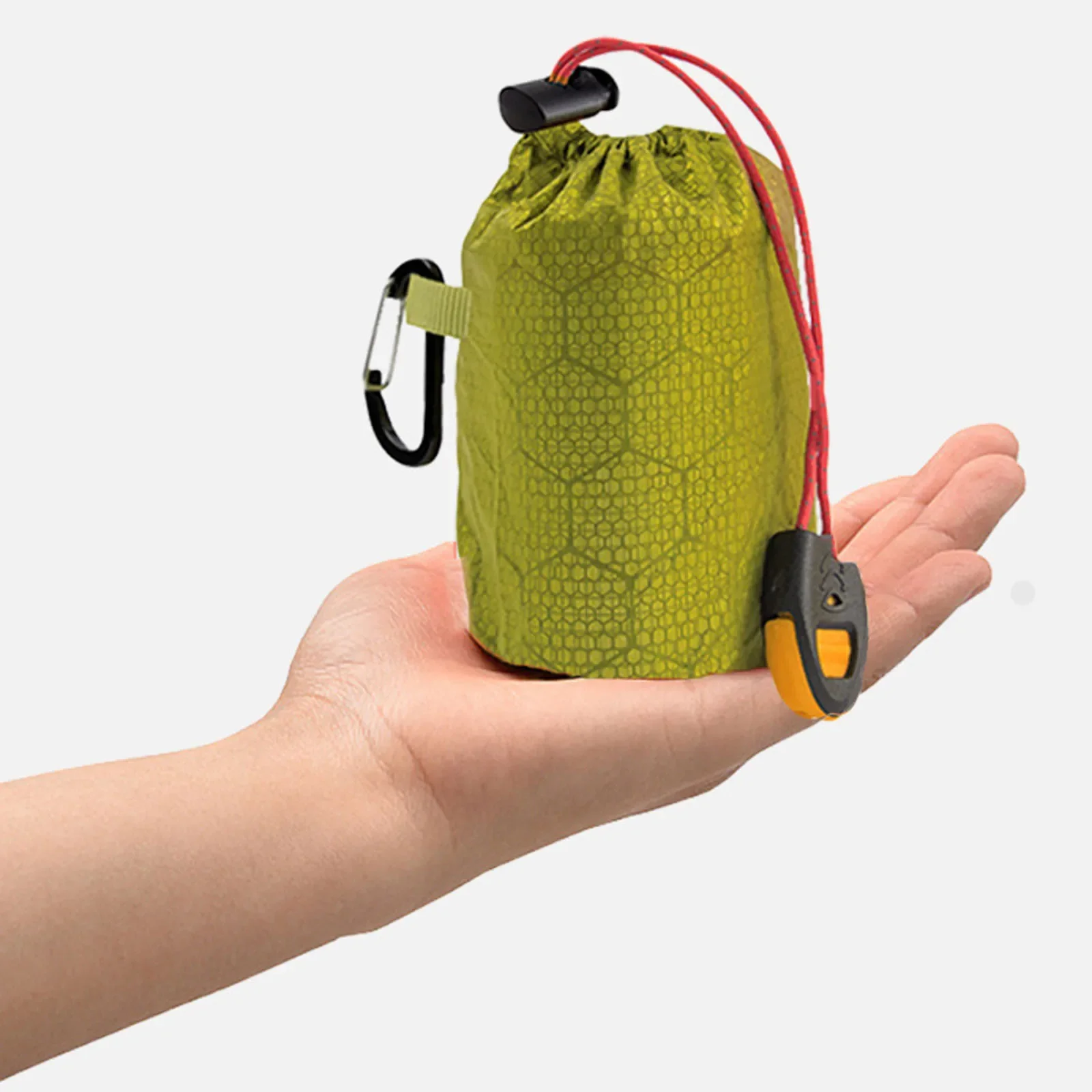 Sac De Bivouac De Survie Aluminisé - Imperméable, Coupe-vent, 208x81 Cm, Léger (155 G), Pour Camping, Randonnée