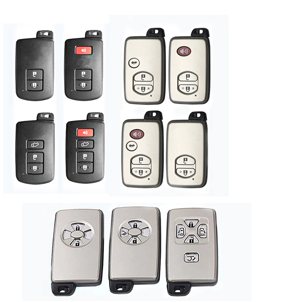 Portachiavi per auto in lega per Toyota Aqua RAV4 Land Cruiser Camry Prado Corolla Prius Cover Keyless Remote Fob 2 3 4 Button 2013 2014 6 Portachiavi per auto in lega per Toyota Aqua RAV4 Land Cruiser Camry Prado Corolla Prius Cover Keyless Remote Fob 2 3 4 Button 2013 2014 - Se3be2938d84646c5afac81b582919768i