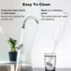 MINI Milk Frother USB Rechargeable 3 Speeds Foam Maker Coffee Whisk Mixer Electric Handle Blender Egg Beater 5