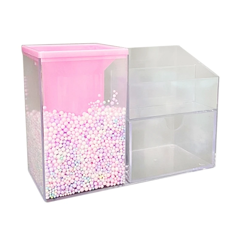 

Clear Acrylic Pen Holder Drawer for Pens,Pencils,Small Office Supplies