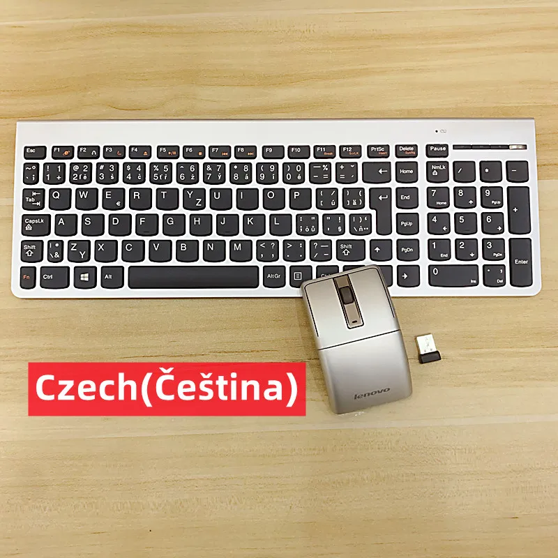 Lenovo SK8861 Wireless Keyboard and Mouse Japan UK Spain Arabic