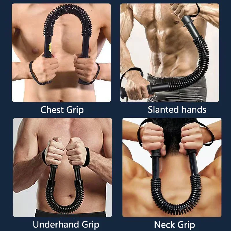 Fitness Arm Strength Device Home Chest Muscle Upper Arm Muscle Exercise Enhancement Stick Fitness Equipment Spring Stick