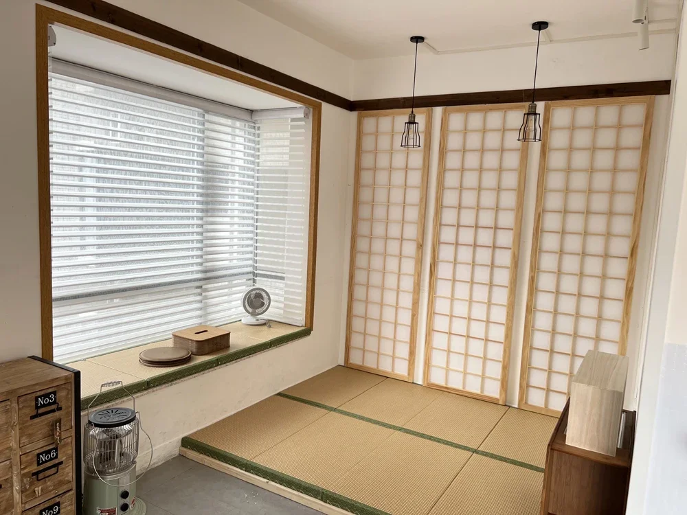 

Japanese 180x80cm Foldable Tatami Floor Mat Eco-friendly Coconut Palm Core Rattan Mattress For Children's Room,Window,Home Stay