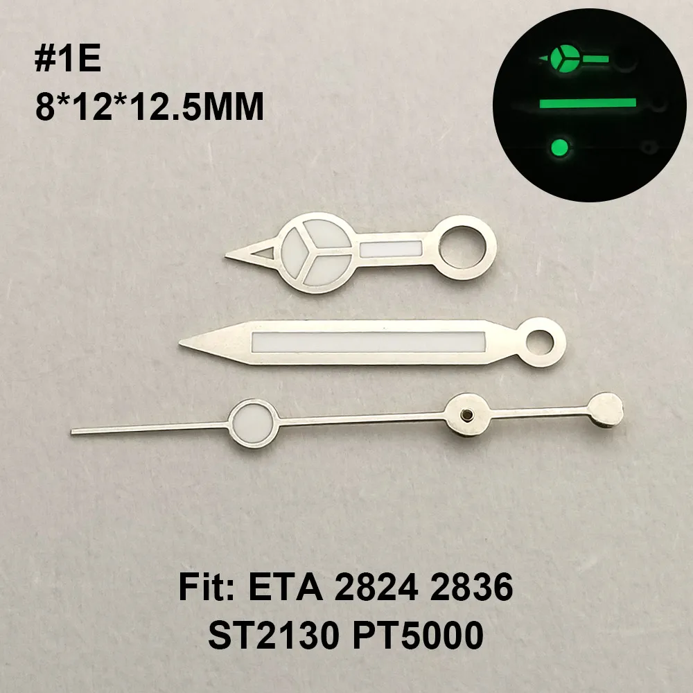Luminous 12.5mm Watch Hands - Premium Watch Accessories