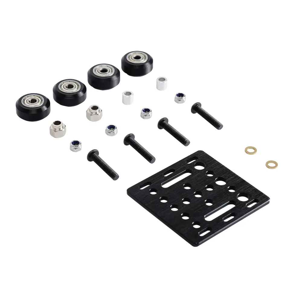 2020 V-Openbuildd Wheels V Gantry Plat Set Special Slide Plate Pulley For 2020 V-slot Aluminum Profiles 3D Printer Accessories image 4