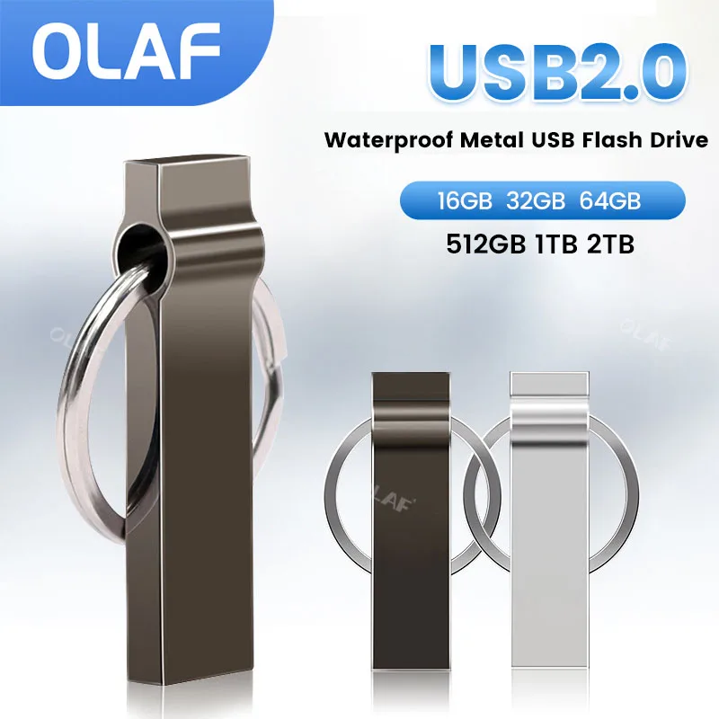 

Мини USB 2,0 флэш-накопители, металлическая Флэшка, флэш-карта памяти USB 1 ТБ, 512 ГБ, водонепроницаемый флэш-накопитель 16 ГБ, 32 ГБ, 64 ГБ, флэш-накопитель