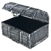 Plastic Money Container Storage Box Toys Vintage Pirate Anime Toys For Children Pirate Crystal Gem Treasure Box Toy Figures 5