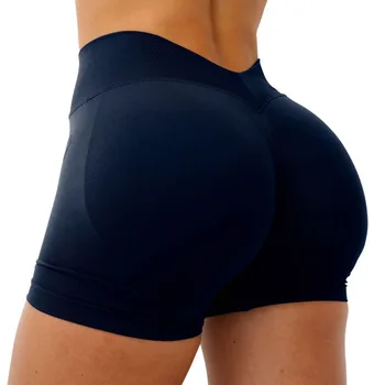 Short de Sport Femme Taille Haute - Fitness & Yoga