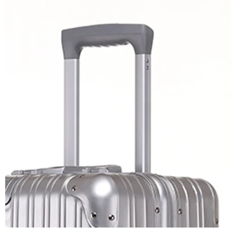 Unisex All Aluminum Alloy Frame Travel Suitcase On Wheels Business Rolling Trolley Luggage Case Large Bags Trunk