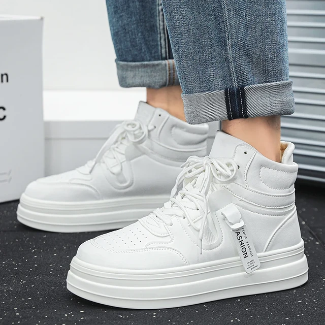 Zapatos blancos hombre, Zapatos blancos para hombre, Zapatos blanco hombre  - AliExpress