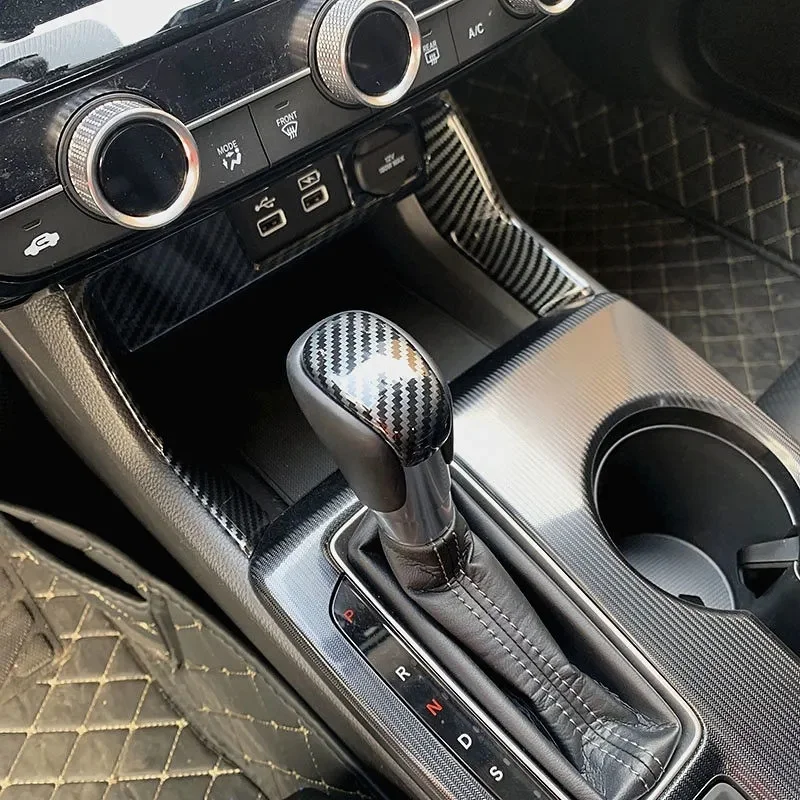 2022 Honda Civic 11Th Generation Fit 10Th Accord Modifica Interna Maniglia Dell'Ingranaggio Adesivo Decorativo Cover Icona Personalizzata