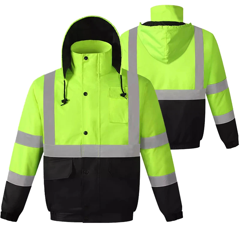 hi-vis-construction-bomber-jackets-waterproof-with-pockets-and-zipper-hi-vis-reflective-winter-bomber-safety-rain-coat