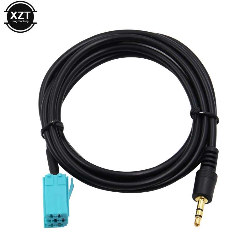 6Pin Car 3.5MM AUX Audio Cable For Volkswagen Renault Clio Megane 2005 2006 2007 2008 2009 2010 2011 For CD player MP3 Cable audio cable audio speaker cable