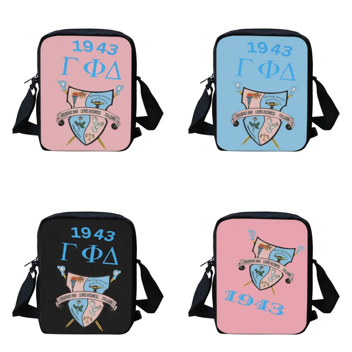 Fashion Gamma Phi Delta Women Crossbody Bags Lightweight Shoulder Messenger  Bag for Girls Portable Mini Lady Sling Cross Body - AliExpress