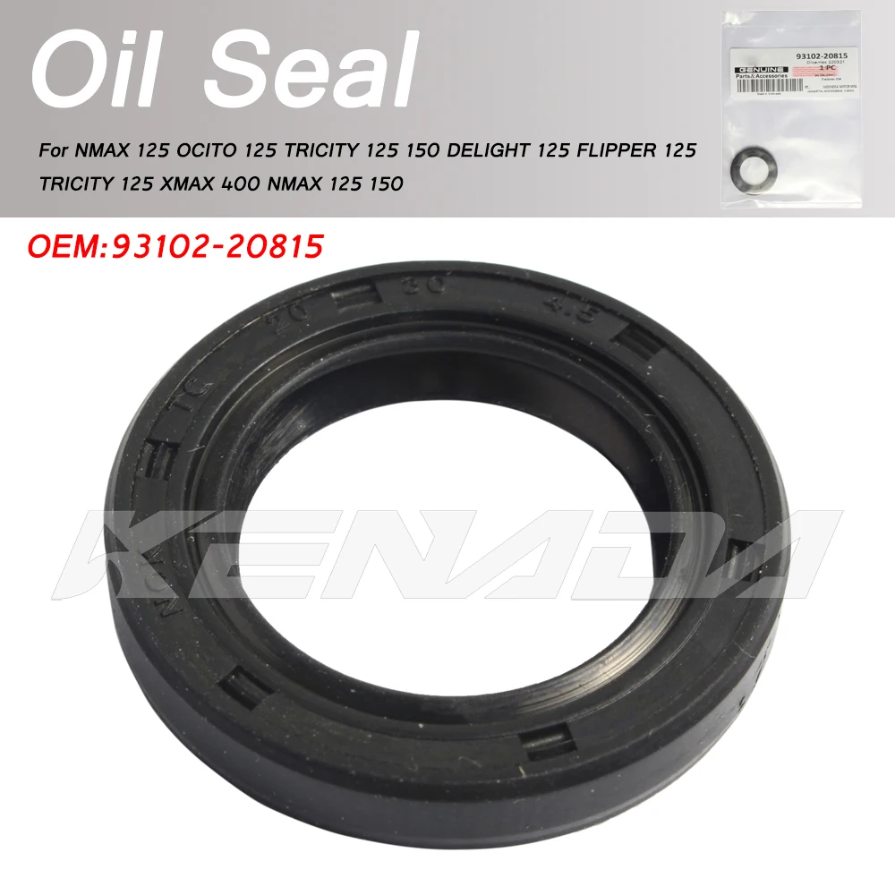 Per Nmax 125 Ocito 125 Tricity 125 150 Paraolio Frizione Avviamento Per Delight 125 Flipper 125 Tricity 125 Paraolio Trasmissione